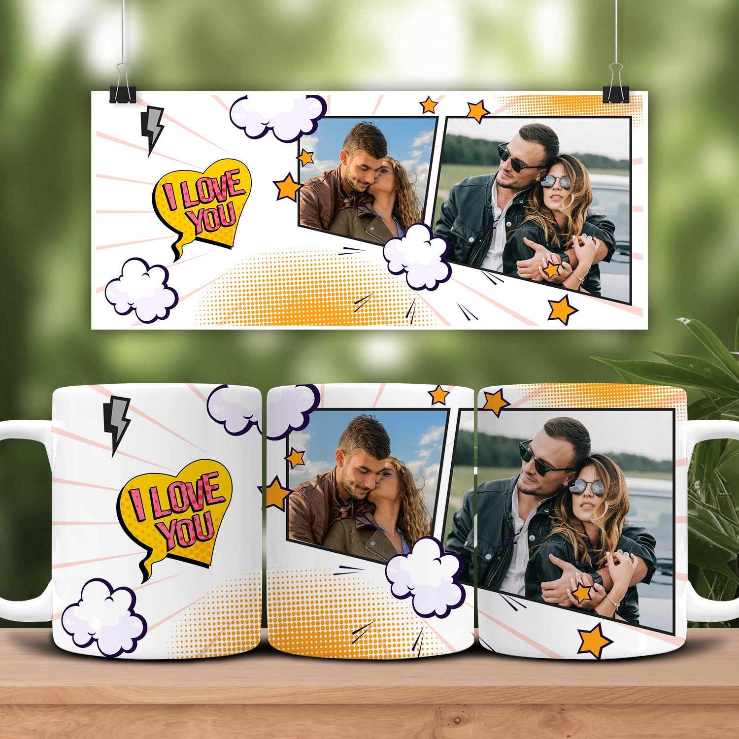 Personalized Couple Photos Mug