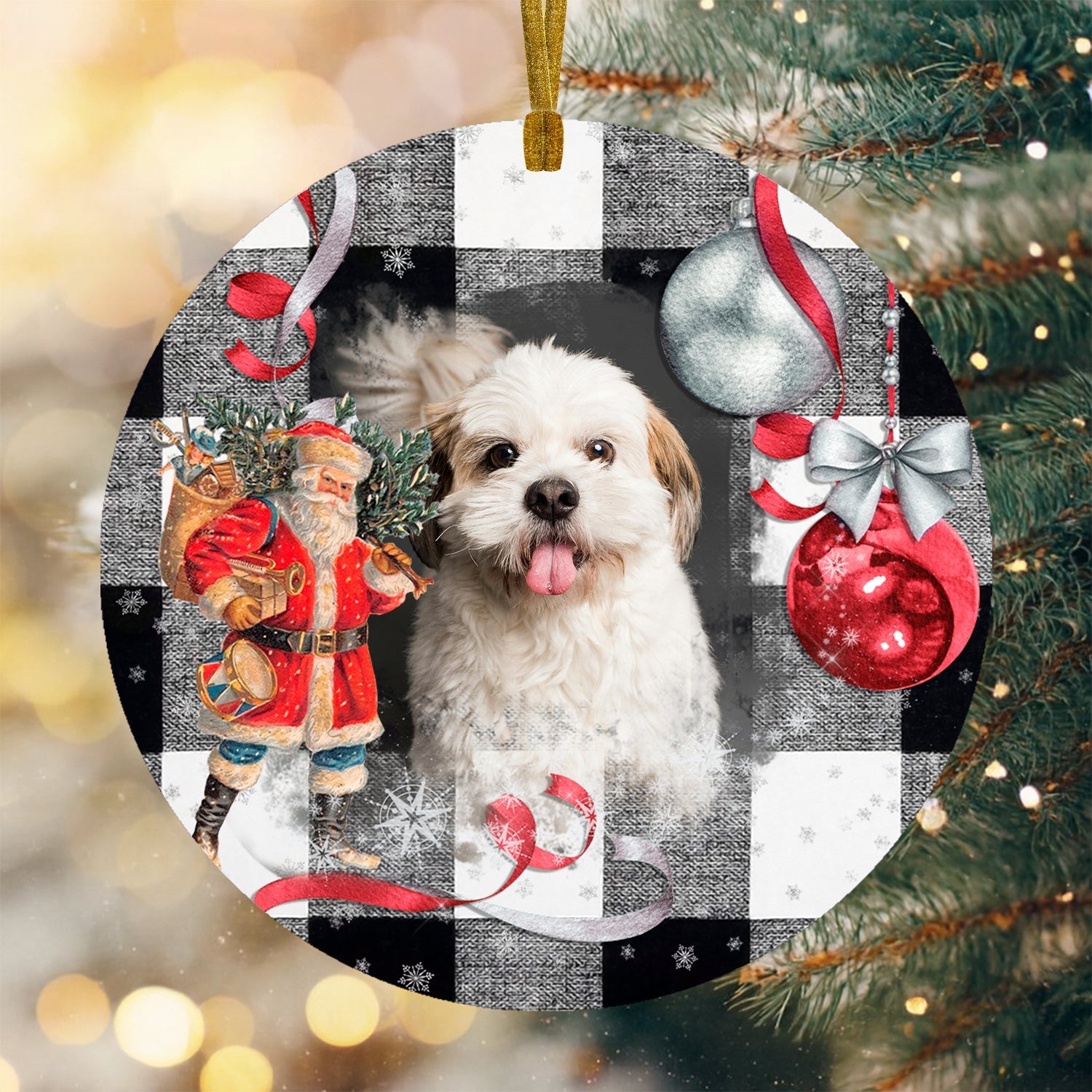 Personalized Photo Christmas Ornament