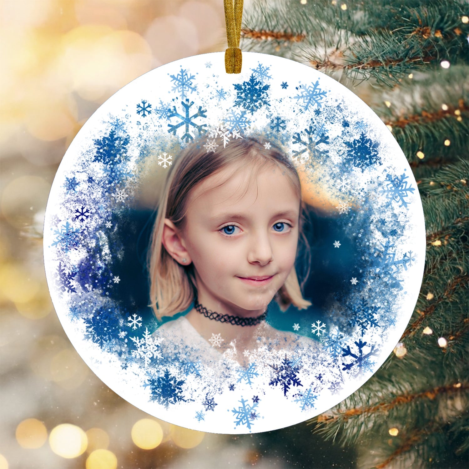 Personalized Photo Christmas Ornament