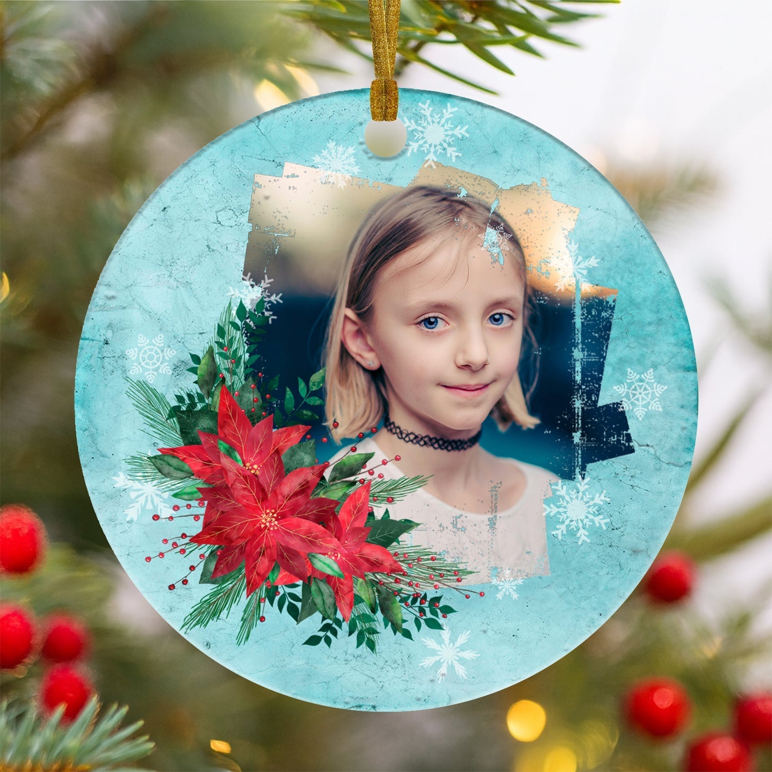 Personalized Photo Christmas Ornament