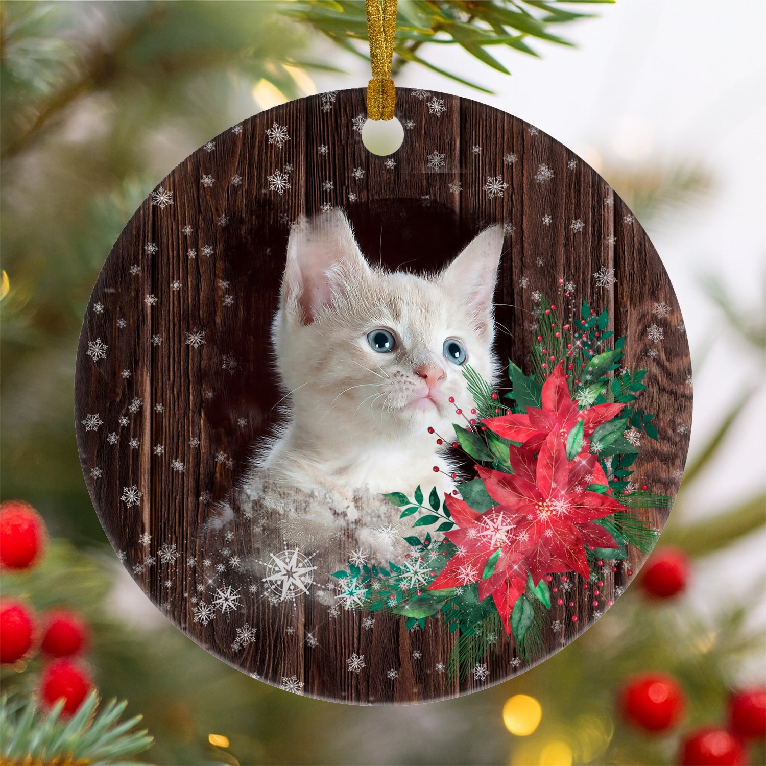 Personalized Photo Christmas Ornament