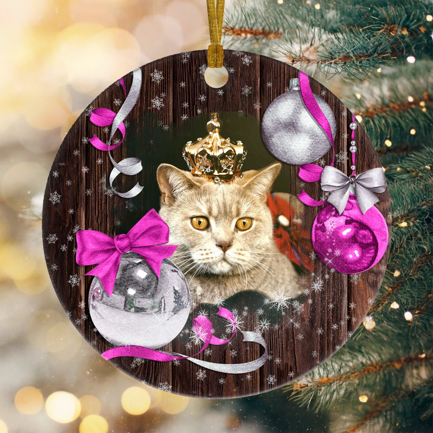 Personalized Photo Christmas Ornament