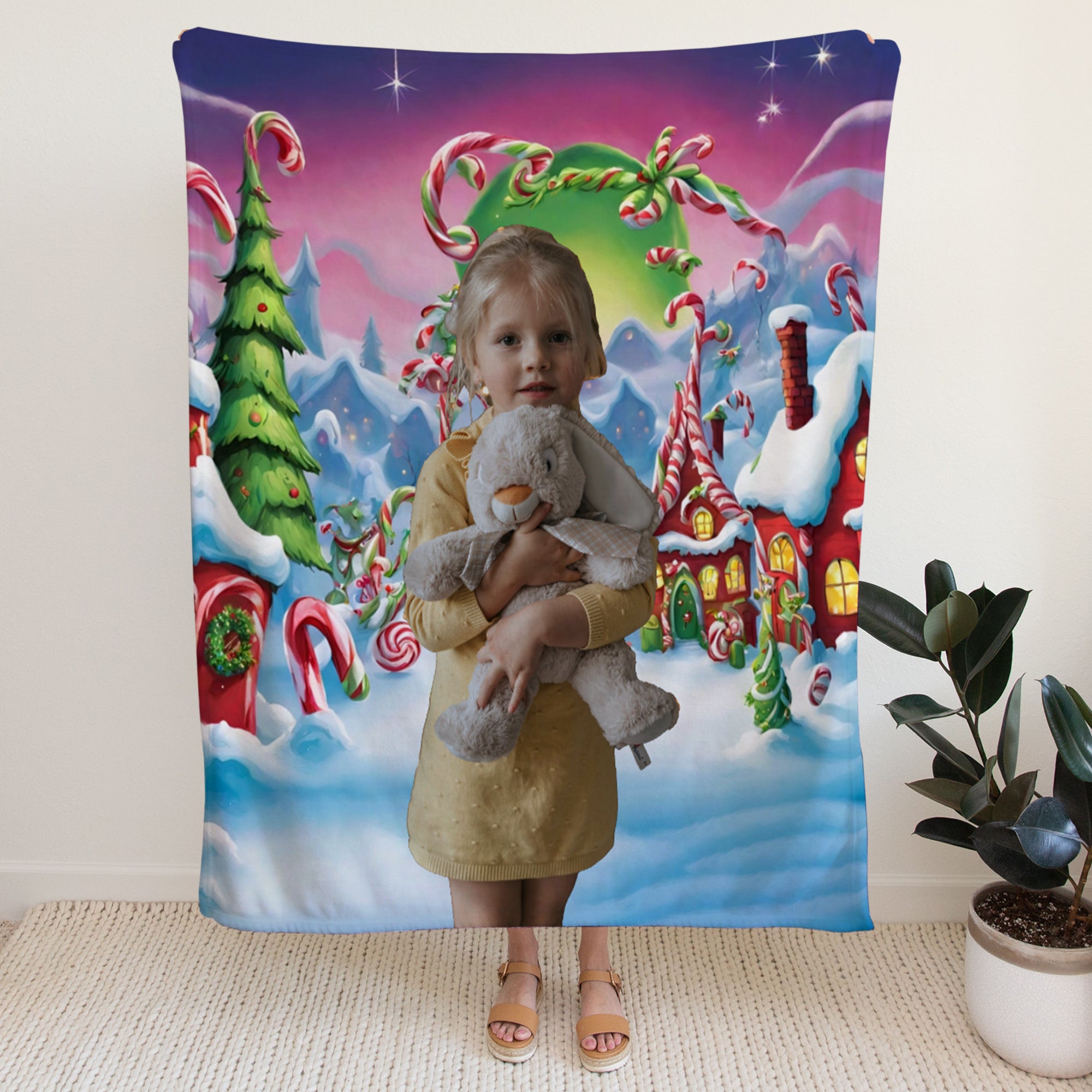 Whoville Cozy Fleece Blanket – 60 x 80