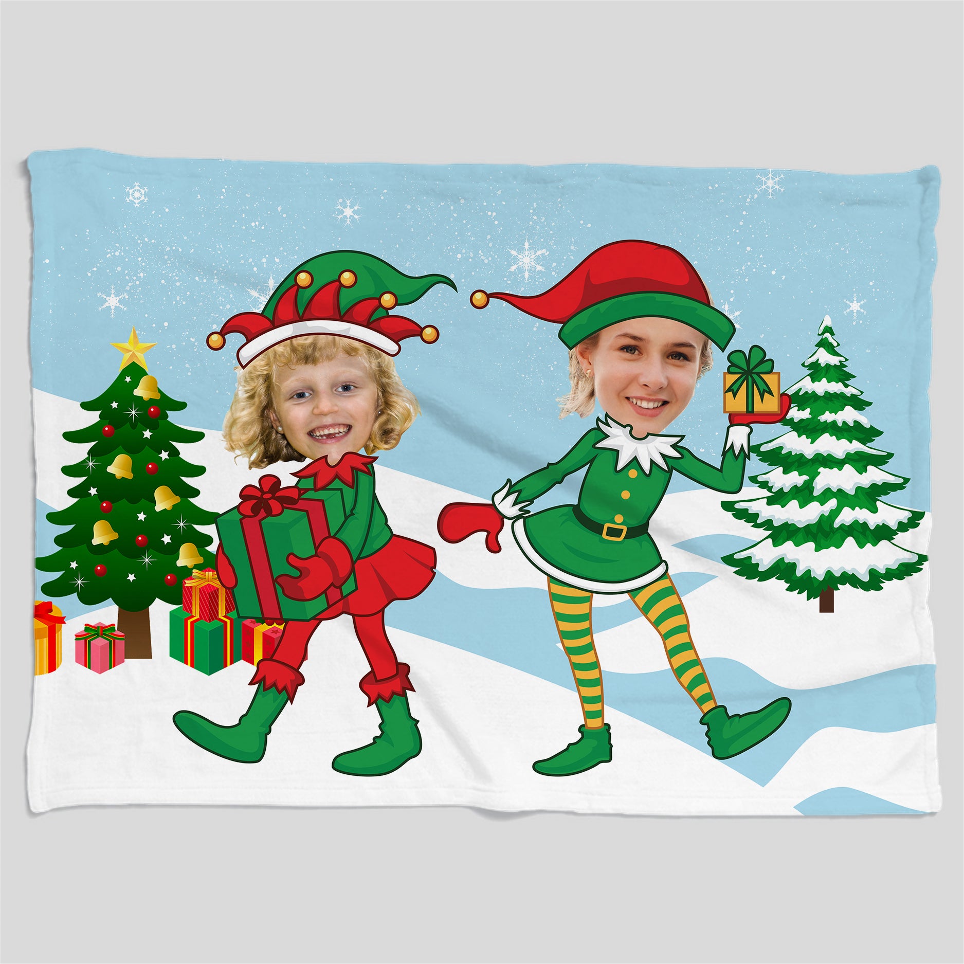ELF Family Cozy Fleece Blanket – 60 x 80