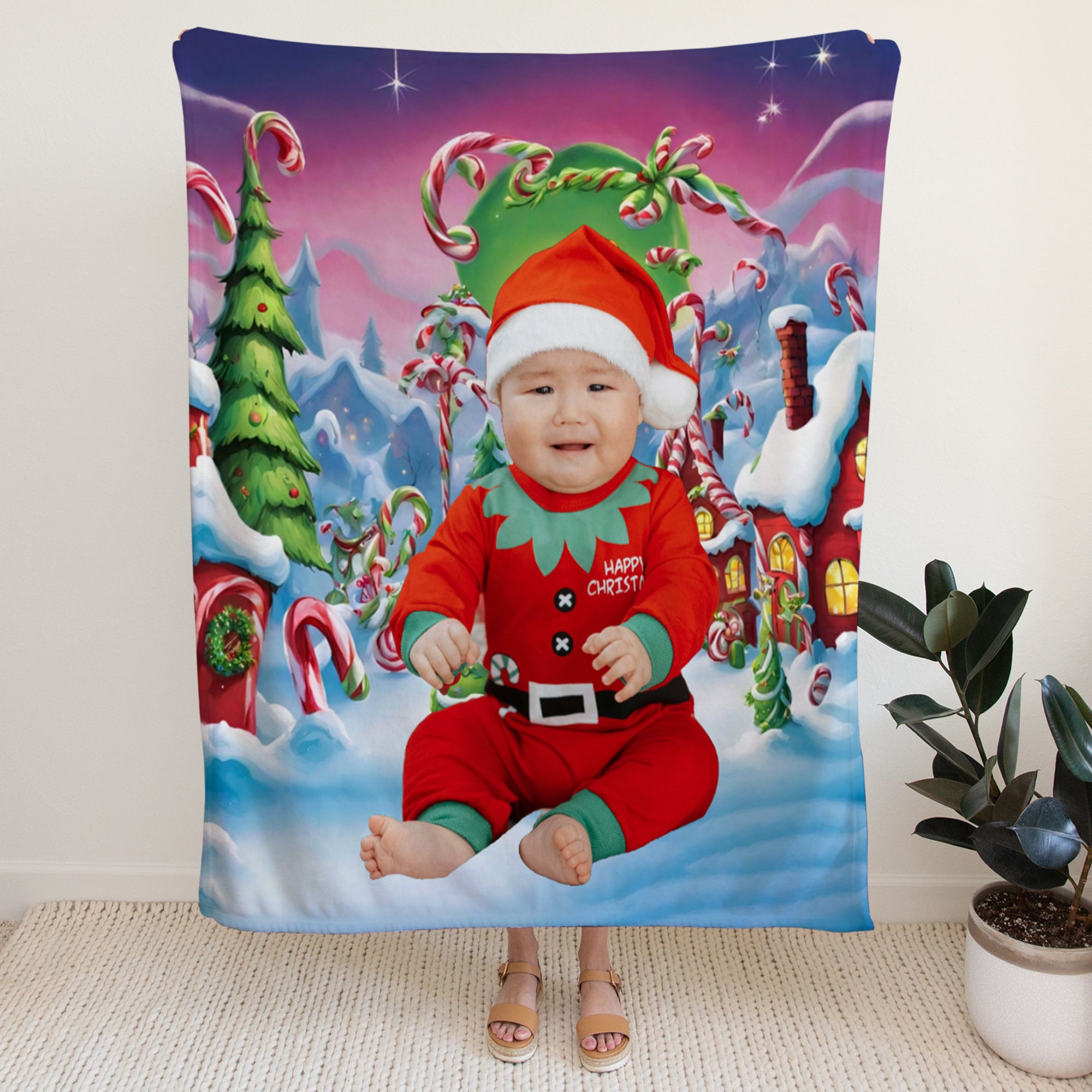 Whoville Cozy Fleece Blanket – 60 x 80