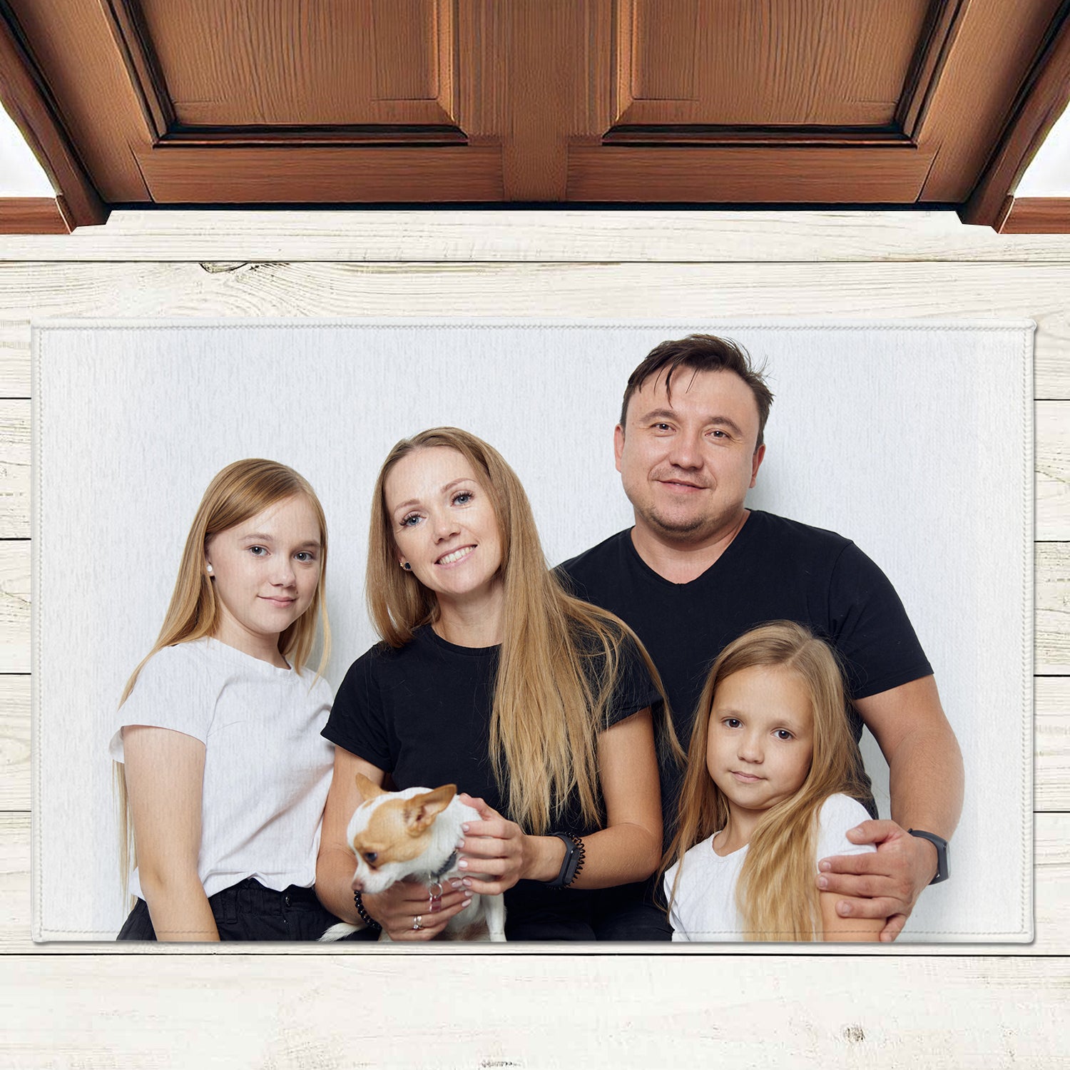 Personalized Family Photo Indoor Doormat