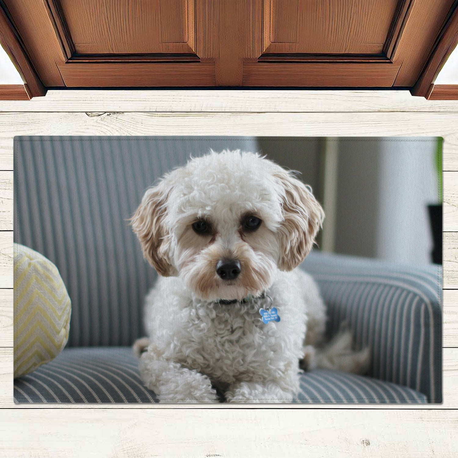 Personalized Family Photo Indoor Doormat